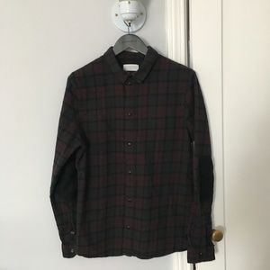 Elevenparis - men's plaid flannel - HOLIDAY SALE
